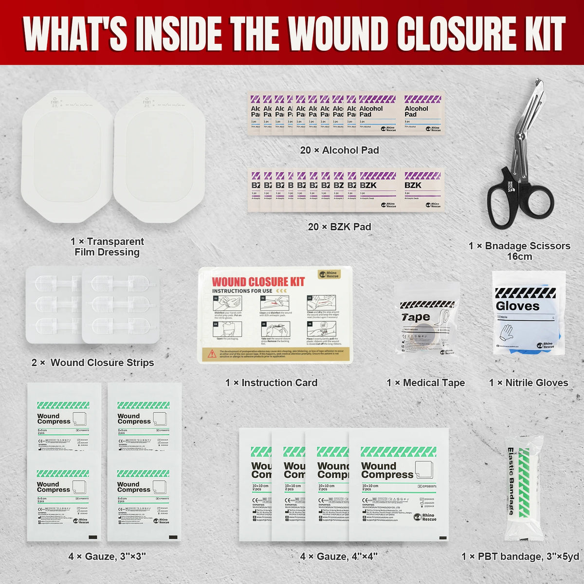 Frontier Aid Wound Kit